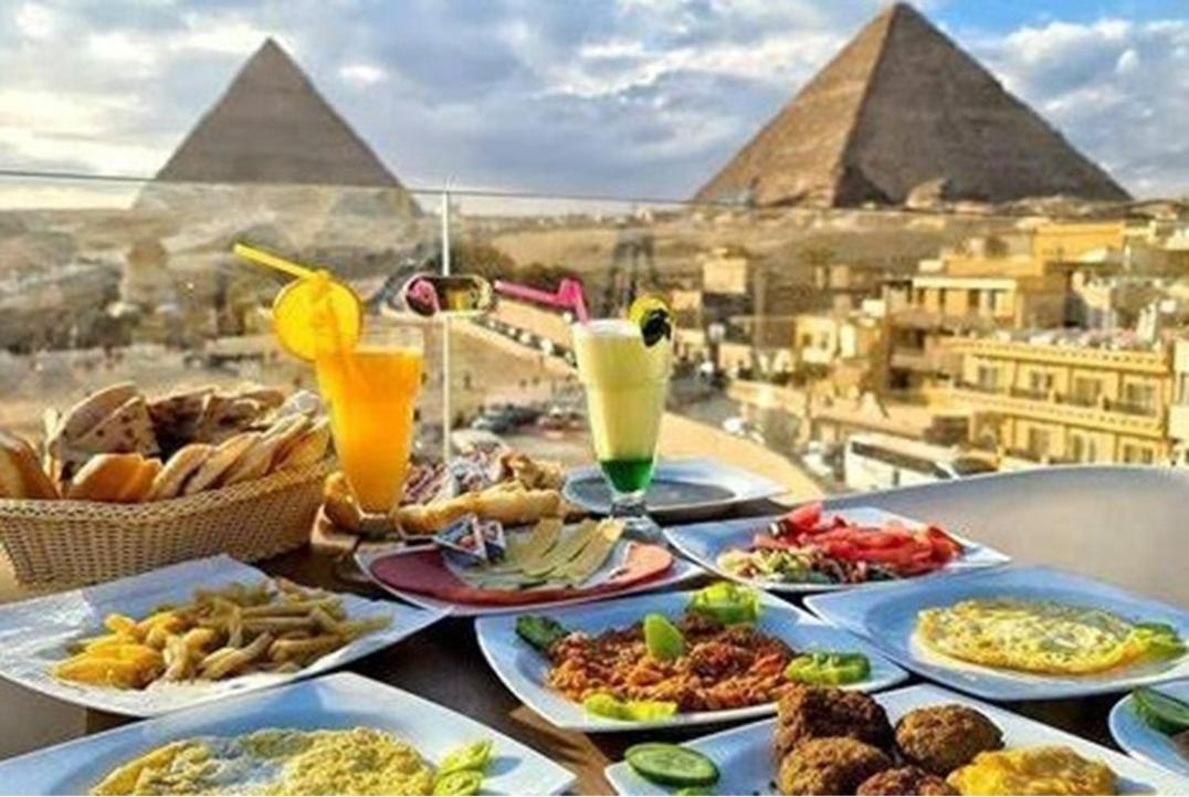 Alaa Eldein Pyramids Lights Hotel Kafrat al Jabal Exterior photo